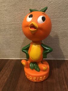  rare 70sfrolida orange bird american miscellaneous goods Ame toy Vintage antique Vintage Ad ba Thai Gin gworuto Disney 