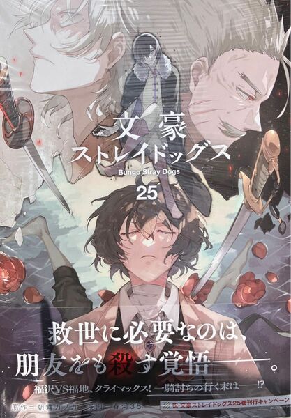 文豪ストレイドッグス 25 新品未開封　最新刊　文スト　シュリンクあり