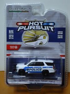 ★グリーンライト 1/64　HOT PURSUIT 　オーランド市警察 フロリダ州 オーランド　2022 シボレー タホ警察 追跡車両　未開封★