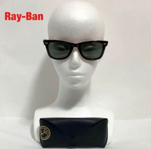 【人気】Ray-Ban レイバン サングラス 付属品付き ブランドロゴ ウェイファーラー RB2140-A WAYFARER