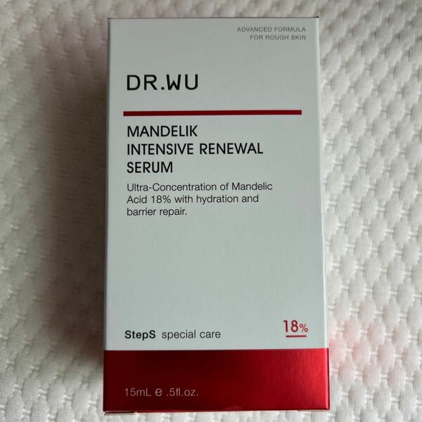 DR.WU マンデリック　18% セラム　15ml