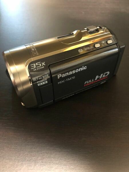 極美品！Panasonicビデオカメラ HDC-TM70-K ブラック　動作品　期間限定価格！