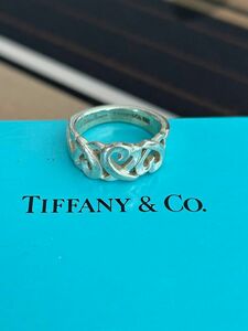 【TIFFANY&Co.】ティファニー パロマピカソ トリプルラビングハート リング シルバー925　12号　指輪