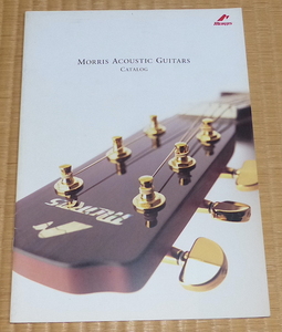  Morris a course Tec гитара каталог * MORRIS Acoustic Guitars catalog