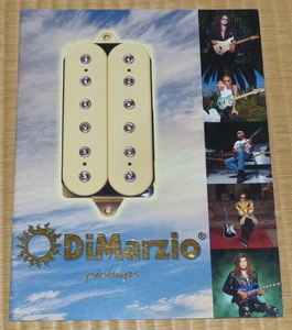 DiMarzio pickups catalog 1996 ☆ ディマジオ ピックアップ・カタログ / Steve Vai / Yngwie malmsteen