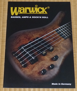 Warwick BASS Guitar Catalog 2011 ☆ ワーウィック ベースギター カタログ / BASSES AMPS & ROCK'N ROLL