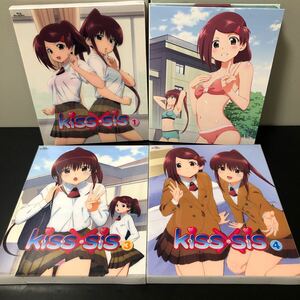 SFK240507 Kiss × sis Blu-ray 4巻セット キスシス キングレコード ぢたま アニメ KING RECORDS