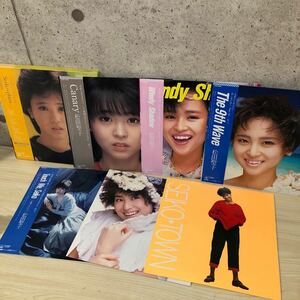 SMS240603 まとめ 松田聖子 LP レコード 7点セット Windy Shadow Canary The 9th Wave SUPREME Touch Me'Seiko Seiko・plaza SEIKO・TOWN