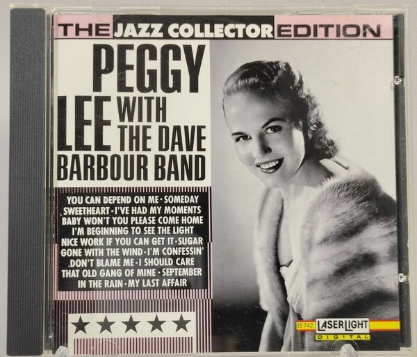 [輸入盤] CD Peggy Lee with the Dave Barbour Band