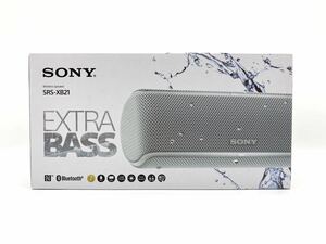 新品 未使用品 SONY SRS-XB21ホワイト ワイヤレスポータブルスピーカー 重低音モデル 防水 防塵 防錆 Bluetooth 海外仕様 ソニー 送料無料