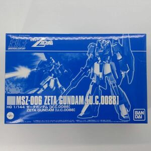 1 jpy ~ including in a package OK ⑥ HG HGUCze-ta Gundam U.C.0088 not yet constructed double ze-ta pre van GP-HG-B-4573102553669