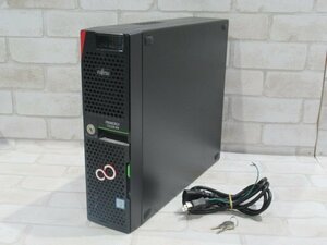 05477 新TTPC 1670m 保証有 富士通【 PRIMERGY TX1320 M4 】【 OS無 / Xeon E-2124 3.3GHz / 2TB SATA 2.5インチ×2 / 8GB 】鍵付