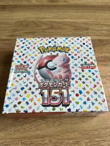 強化拡張パック「ポケモンカード151」シュリンクあり　未開封ペリペリ付き1BOX