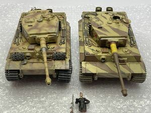 戦車 プラモデル 完成品 組済 塗装済 スケール不明 破損 欠品 あり まとめて 簡易梱包/ジャンク ※まとめて取引・同梱不可 [24-2368]