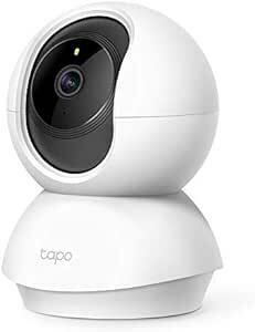 TP-Link 300万画素ネットワークWi-Fiカメラ ペットカメラ フルHD 屋内カメラ夜間撮影 メーカー保証3年 Tap