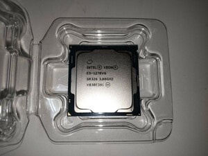 Intel CPU Xeon E3-1270V6 4コア8スレッド 3.8GHz TB4.2GHz 72W KabyLake LGA1151 中古動作品