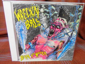 A#3892*◆CD◆ WRECKIN’ BALL - Born To Wreck PUNK ネオロカ サイコビリー ロカビリー TOMB-CD 2025