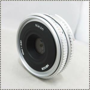 ニコン Ai Nikkor 45mm f/2.8P シルバー 付属品完備 Nikon HA060308