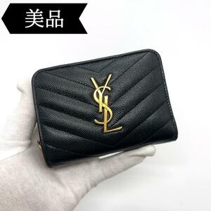 ◇サンローラン◇403723/レザー/折り財布/ウォレット/ブランド