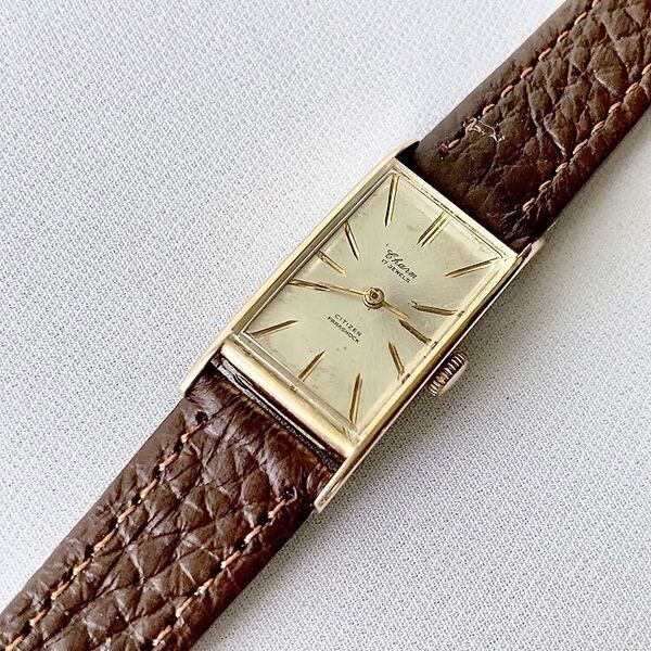CITIZEN Charm 17石レディース手巻き CGP20mic 稼動品