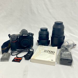 【１円スタート!】Nikon★ニコン★D700★レンズ付★AF-S NIKKOR★24-120mm★70-300mm★デジタル一眼★シャッター動作・通電確認済★現状品