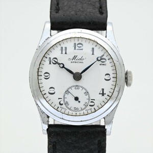 34.MIDO/mido-* special hand winding boys wristwatch Vintage / antique all figure smoseko15 stone 