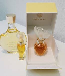 【同梱OK】NINA RICCI 香水 ３点 まとめ売り レールデュタン 鳩　未使用品あり　※中古、開封品