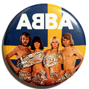 デカ缶バッジ 58mm ABBA アバ