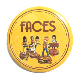 デカ缶バッジ 5.7cm Small Faces スモールフェイセズ Mods モッズ ロッドスチュワート ロンウッド ロニーレーン