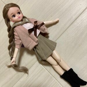 リカちゃんセーラー服カーディガン3点セット