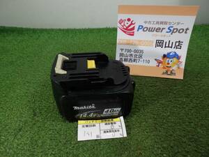 充電回数141回★マキタ バッテリー 14.4V 4.0Ah BL1440 電動工具 中古品 240606