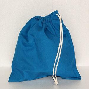 ランニング ジョギング アクセサリー 巾着袋 ゲームシャツ袋 収納袋 ブルー 29.5×28.5cm