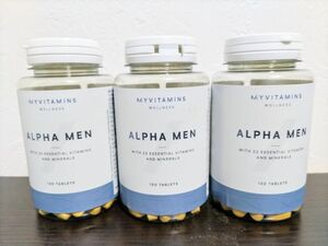 * my protein ALPHA MEN Alpha men multi vitamin 120 pills ×3 piece set 360