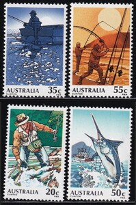 ak1491 オーストラリア 1979 釣り #722-5