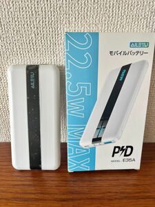 e※【即購入OK】Ailewu独創10000mAh超薄型　モバイルバッテリー