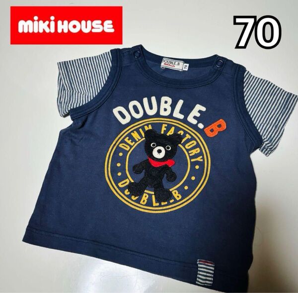 ダブルビー tシャツ 美品