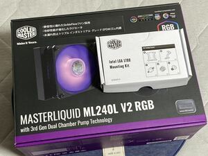 CoolerMaster MASTERLIQUID ML240L V2 RGB ★ 中古