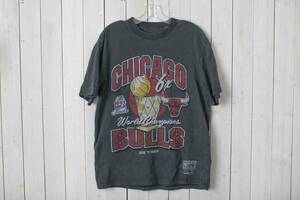 【古着スウェット】Mサイズ（USA) 日本L-XLサイズ　NBAシカゴブルズヴィンテージTシャツ　1993年ワールドチャンピン