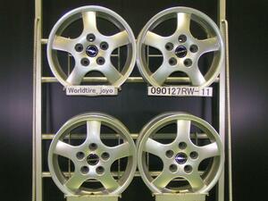 [中古ホイール4本セット]BORBET(ボルベット)[15x7J+35/120/5H]BMW3シリーズ(E35/E46),Z3(E40)