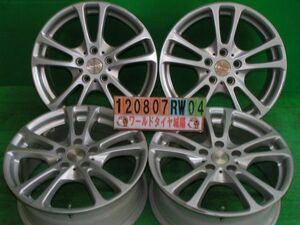 [中古ホイール4本セット]C・T・S deaign[17x7J+49/114.3/5H]プリウスα,VOXY,セレナ,ステップワゴン,CX-5,CX-3,スイフトスポーツ,ヴェゼル