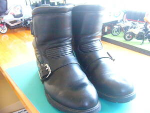 カドヤ KADOYA レザーブーツ BLACK ANKLE ブラックアンクル 28.0cm