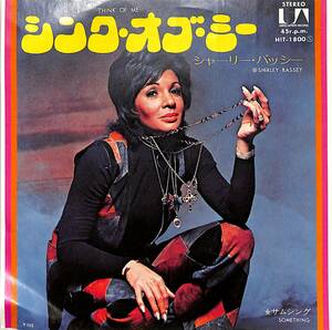 C00205018/EP/シャーリー・バッシー「シンク・オブ・ミー/サムシング(1972年:HIT-1800)」