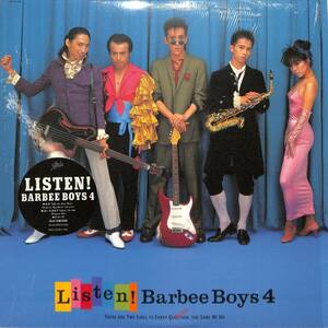 A00596008/LP/BARBEE BOYS (バービーボーイズ・杏子・福耳)「Listen! Barbee Boys 4 (1987年・28-3H-298)」