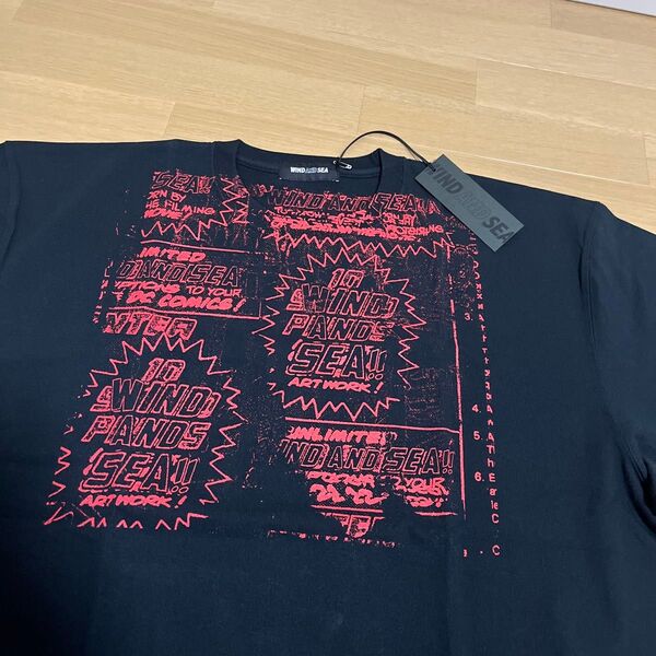 WIND AND SEA × NIIMI HIROKI コラボ 新品 限定 当選品 XL Tシャツ ナンバリング ウィンダンシー