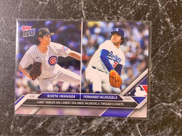 TOPPS now カード 今永昇太 バレンズエラ カブス RC OB