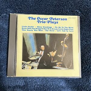 オスカー・ピーターソン (JAZZ CD) オスカー・ピーターソン・トリオ・プレイズ / The Oscar Peterson Trio Plays