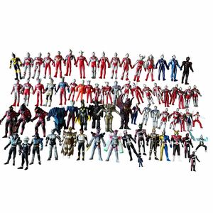 1 jpy ~ Ultraman monster Kamen Rider One-piece Dragon Ball sofvi figure large amount summarize toy special effects used present condition goods junk treatment 