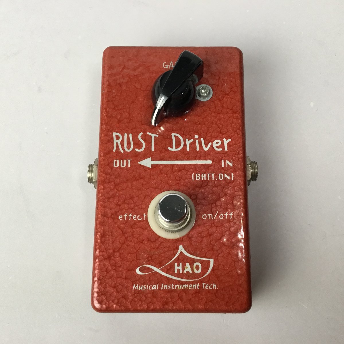 Hao Rust Driver Plexi Distortion - エフェクター専門店【EffectorShop.com】