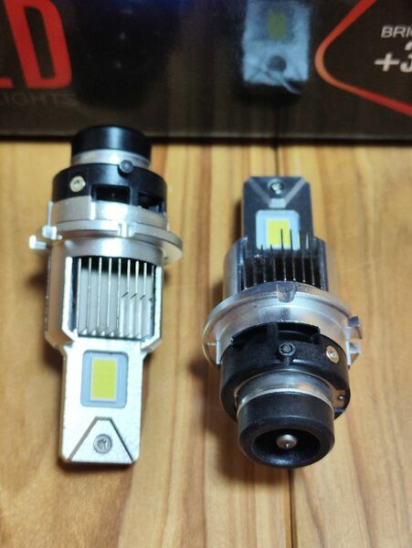 HID→LEDポン付け交換バルブ 6500K D2S/D2R