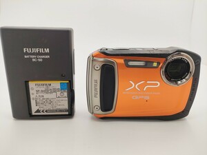 FUJIFILM コンパクトデジタルカメラ FinePix XP150 オレンジ